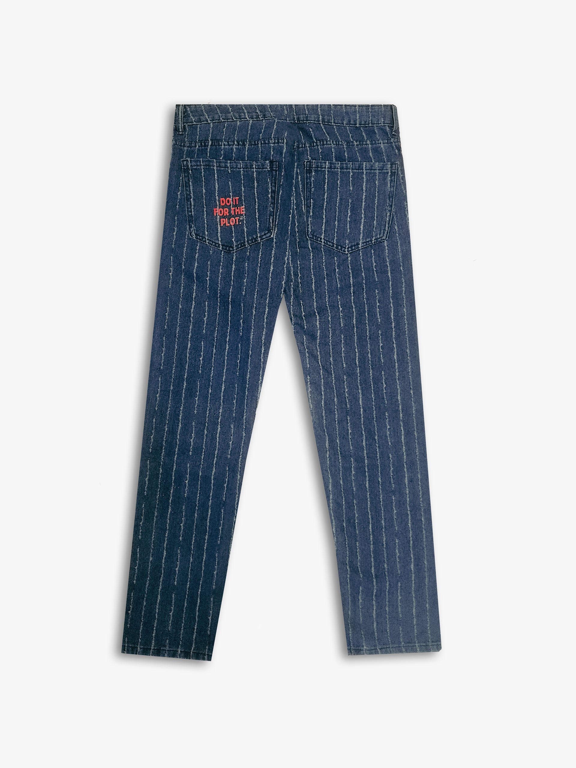 Do It For The Plot Denim Pants